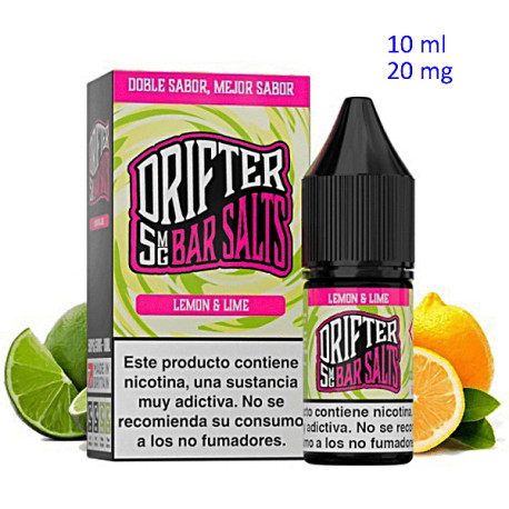4T. 10ml 20 mg. Lemon Lime Sales de nicotina «Drifter Bar Salts»