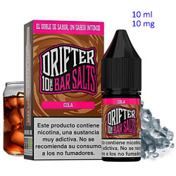 4T. 10ml 10 mg. Cola Sales de nicotina «Drifter Bar Salts»
