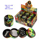 1T. Ø4 cm. Expositor con 12 grinders de metal