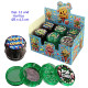 1T. Ø5 cm. Expositor con 12 grinders acrílicos