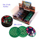 1T. Ø6 cm. Expositor con 12 grinders acrílicos