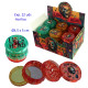 1T. Ø4,5 cm. Expositor con 12 grinders acrílicos