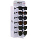 3T. Expositor con 9 gafas del sol «Zippo» UV400 para 6 gafas de sol