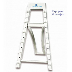 4T. Expositor para 6 navajas