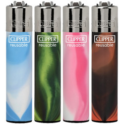 4T. Clipper «NEBULA MIX 7» Exp. 48 encendedores