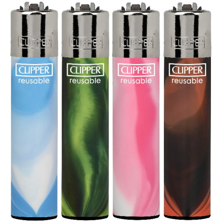 4T. Clipper «NEBULA MIX 7» Exp. 48 encendedores