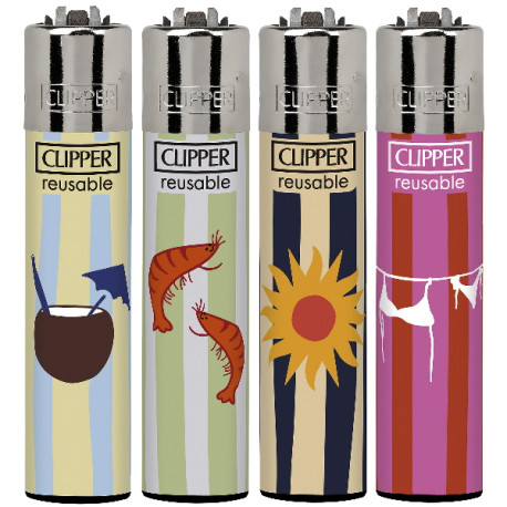 4T. Clipper «SUMMER» Exp. 48 encendedores