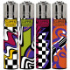 4T. Clipper «PSYCODELLIC PATERN» Exp. 48 encendedores