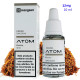 4T. e-liquid Virginia 12 mg. «Hangsen Atom» envase con 10 ml.