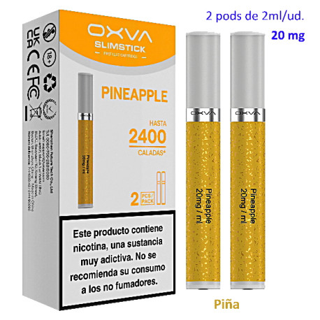 9T. Pineapple 20 mg. 2 pods recarga «OXVA SlimStick»