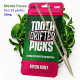 9T. Fresh Mint «Drifter» Palillos de dientes con nicotina Pack de 20