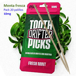9T. Fresh Mint «Drifter» Palillos de dientes con nicotina Pack de 20