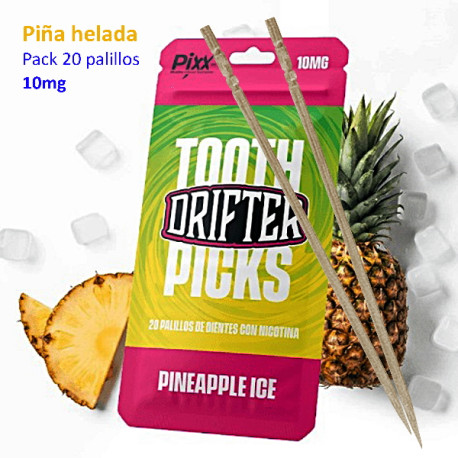 9T. Pineapple Ice «Drifter» Palillos de dientes con nicotina Pack de 20