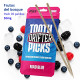9T. Mad Blue «Drifter» Palillos de dientes con nicotina Pack de 20