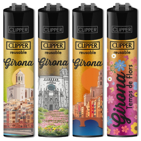 4T. Clipper «GIRONA» Exp. 48 encendedores