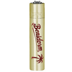 4T. Clipper «BENIDORM 2025» Exp. 12 encendedores con estuche de metal