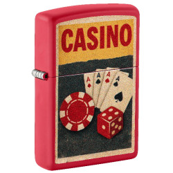 3T. Encendedor «Zippo» 233 Casino Poster Design