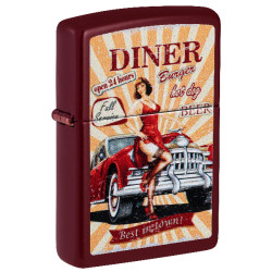 3T. Encendedor «Zippo» 46021 American Diner Design