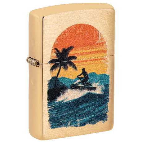 3T. Encendedor «Zippo» 204B Jetski Design