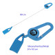 1T. Porta encendedor extensible azul