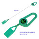 1T. Porta encendedor extensible verde