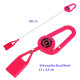 1T. Porta encendedor extensible rosa