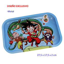 1T. Bandeja para liar diseño exclusivo «TG» 27,5 x 17,5 cm.