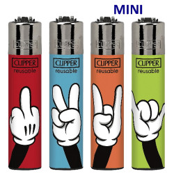 4T. Mini «Clipper» «HANDS ON» Exp. 48 encendedores