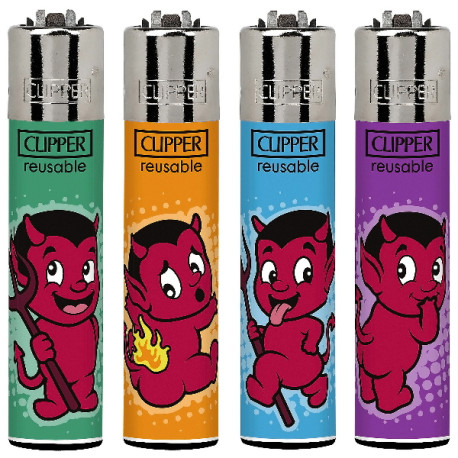 4T. Clipper «TRICK OR TREAT 2» Exp. 48 encendedores