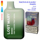 4T. Kiwi Passion Fruit Guava 20 mg. «Lost Mary BM600» prefilled pod Vaper desechable