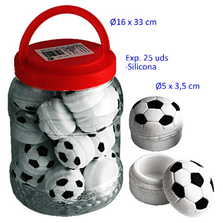 1T. Envase con 25 cajas acrilicas