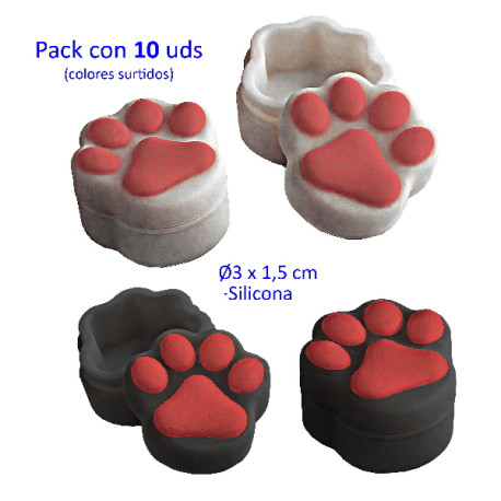 1T. Envase con 100 cajas silicona