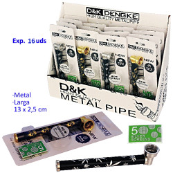 1T. Expositor 16 Pipas metal 13 cm.