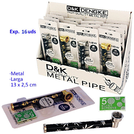 1T. Expositor 24 Pipas metal 13 cm.