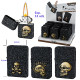 3T. Expositor con 12 encendedores piedra «Champ» Skull