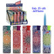 3T. Expositor con 25 encendedores jetflame «Prof» Mandala