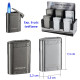 3T. Expositor con 6 encendedores jetflame «Silver Match» Bogota