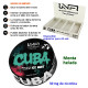4T. Ice Mint CUBA BLACK Nicotine pouches 30 mg.
