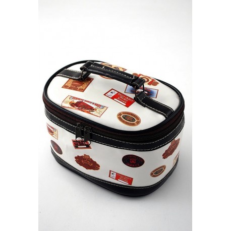 1T. Neceser «Chic» con estampado de sellos