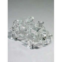 1T. Decorative glass car