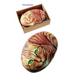1T. Pisapapeles en caja diseño «Gato»